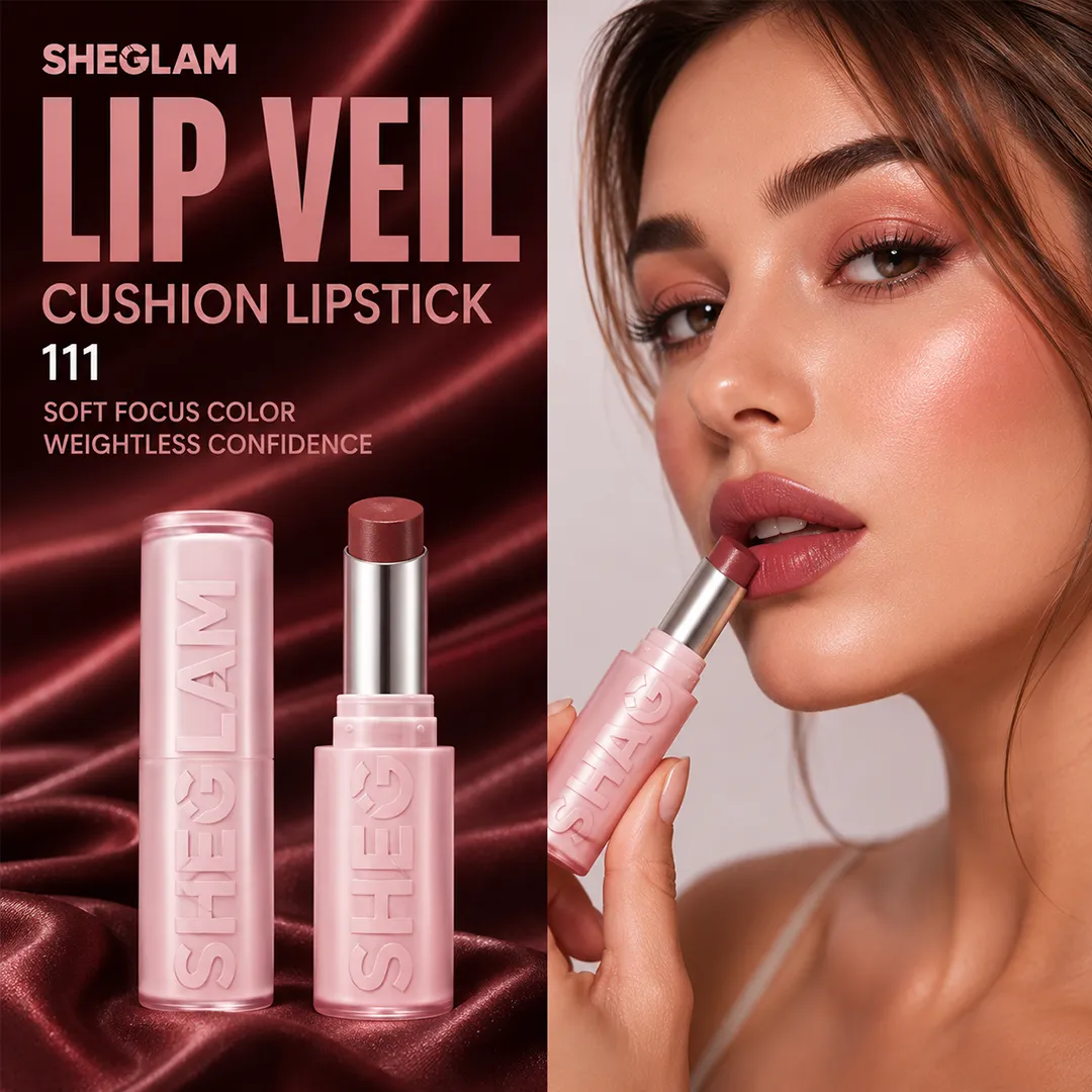 SHEGLAM LIP VEIL CUSHION LIPSTICK 111