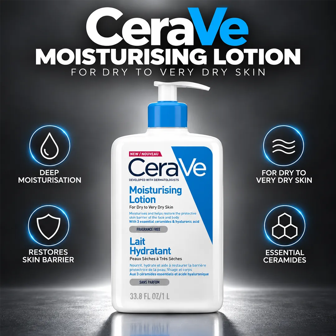 CERAVE UK MOISTURISING LOTION 1000MLL