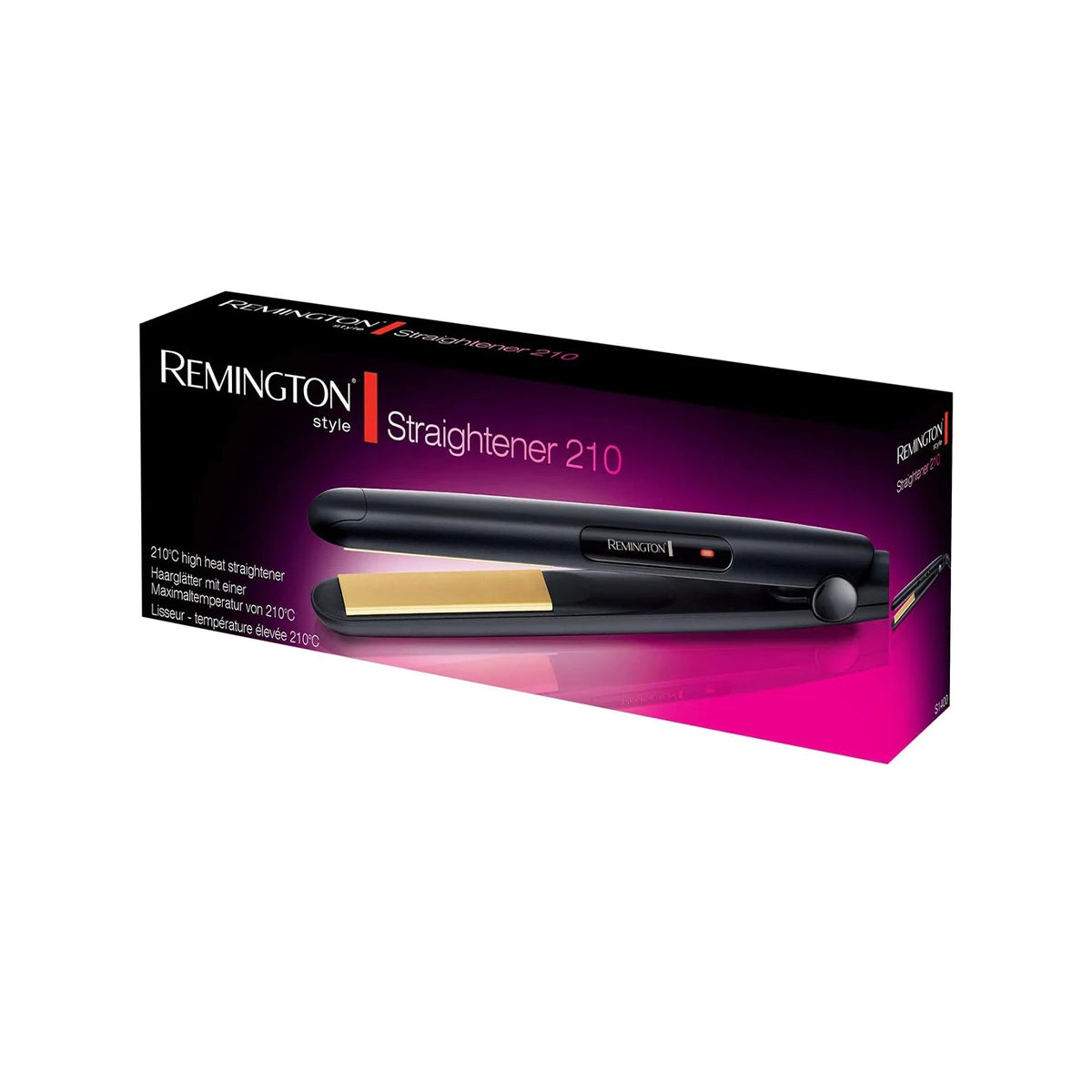 REMINGTON HAIR STRAIGHTNER S1400.