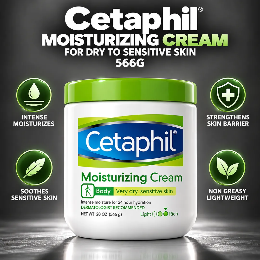CETAPHIL MOISTURIZING CREAM 566G