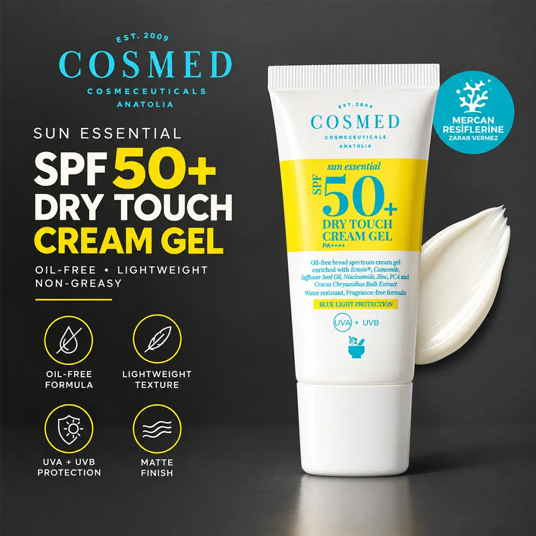 COSMED SUN ESSENTIAL SPF50+ DRY TOUCH CREAM GEL 40ML