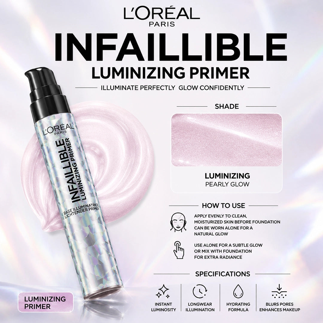 LOREAL INFAILLIBLE PRIMER LUMINIZING (1553)