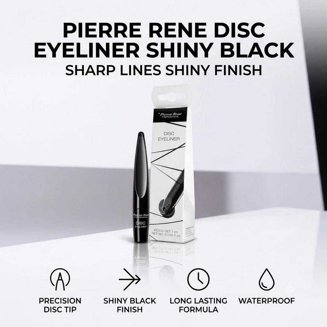 PIERRE RENE DISC EYELINER SHINY BLACK