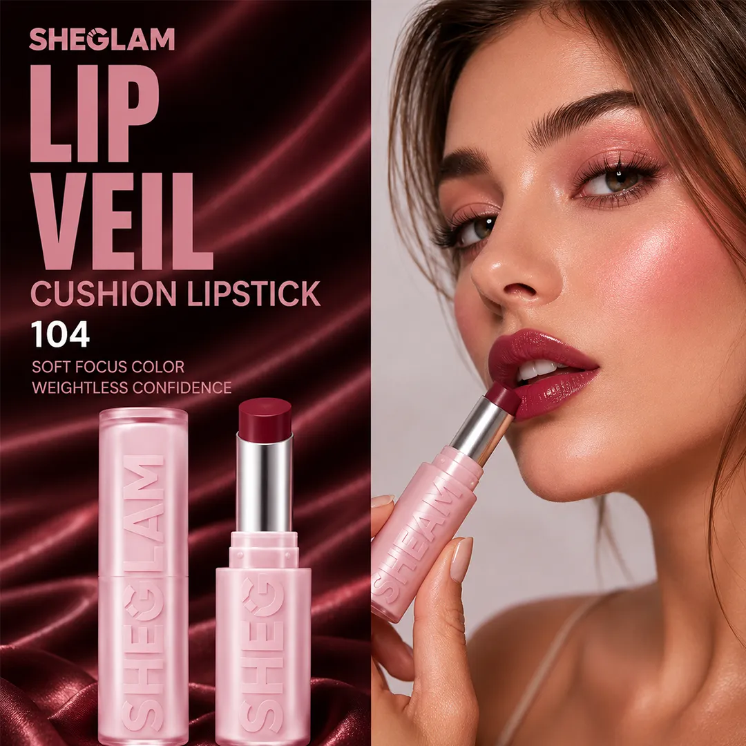 SHEGLAM LIP VEIL CUSHION LIPSTICK