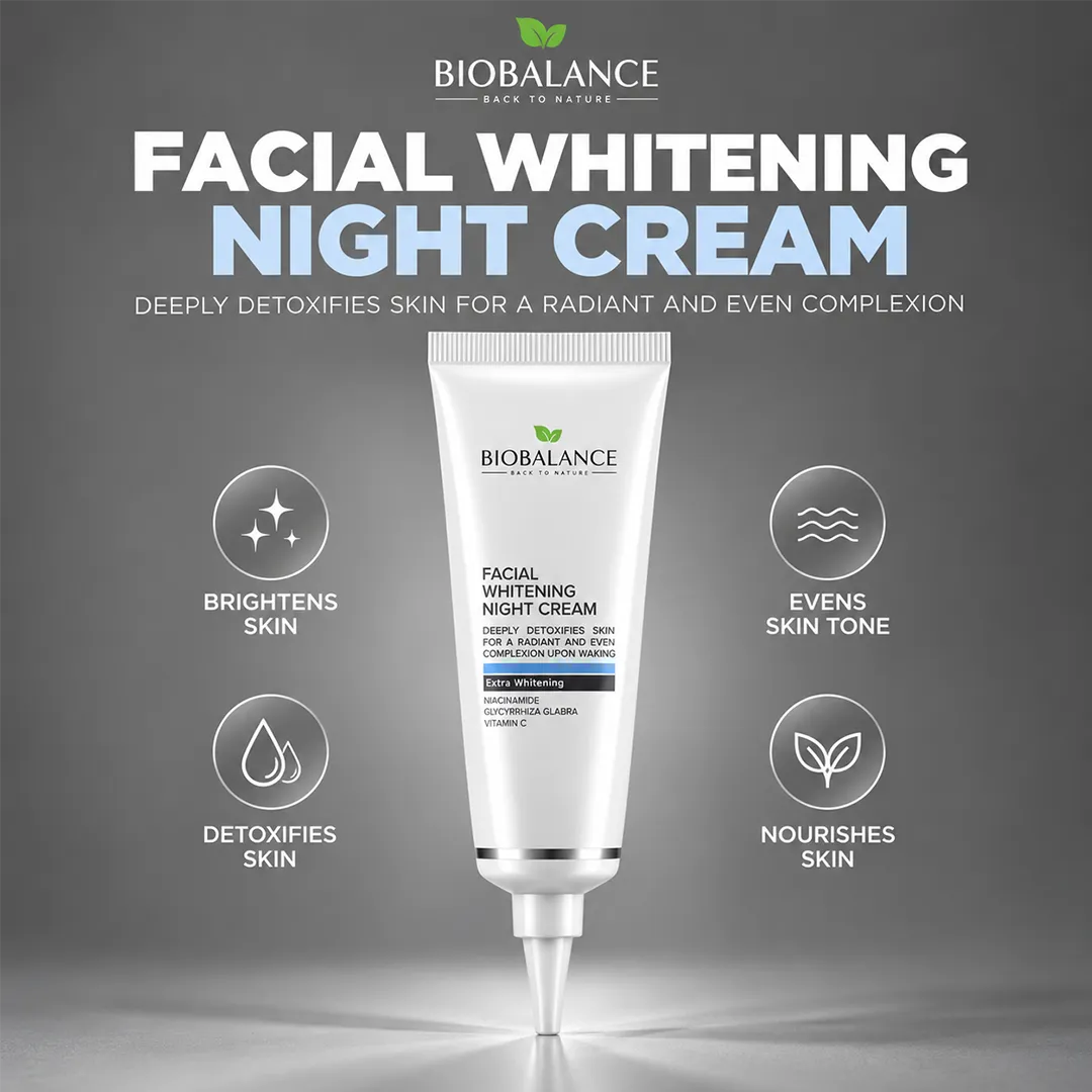 BIO BALANCE FACIAL WHITENING NIGHT CREAM 55ML