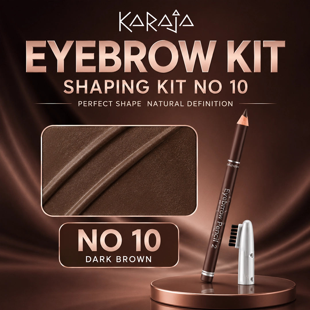 KARAJA EYE BROW KIT SHAPING KIT NO 10
