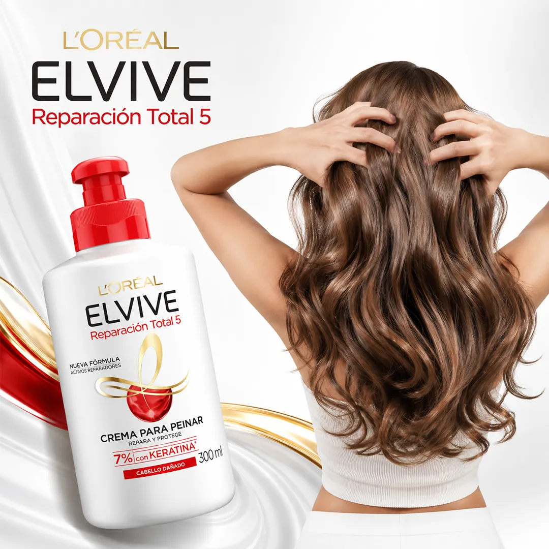 LOREAL ELVIVE 300ML REPARACION TOTAL 5 HAIR CREAM