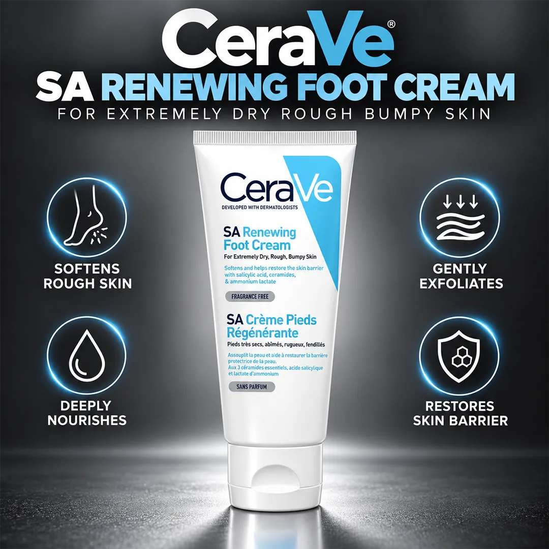 CERAVE UK SA RENEWING FOOT CREAM 88ML