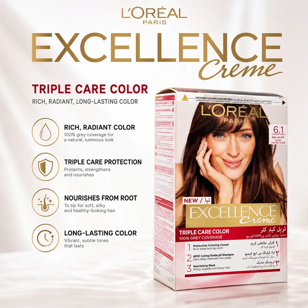 LOREAL EXCELLENCE COLOR 06.1