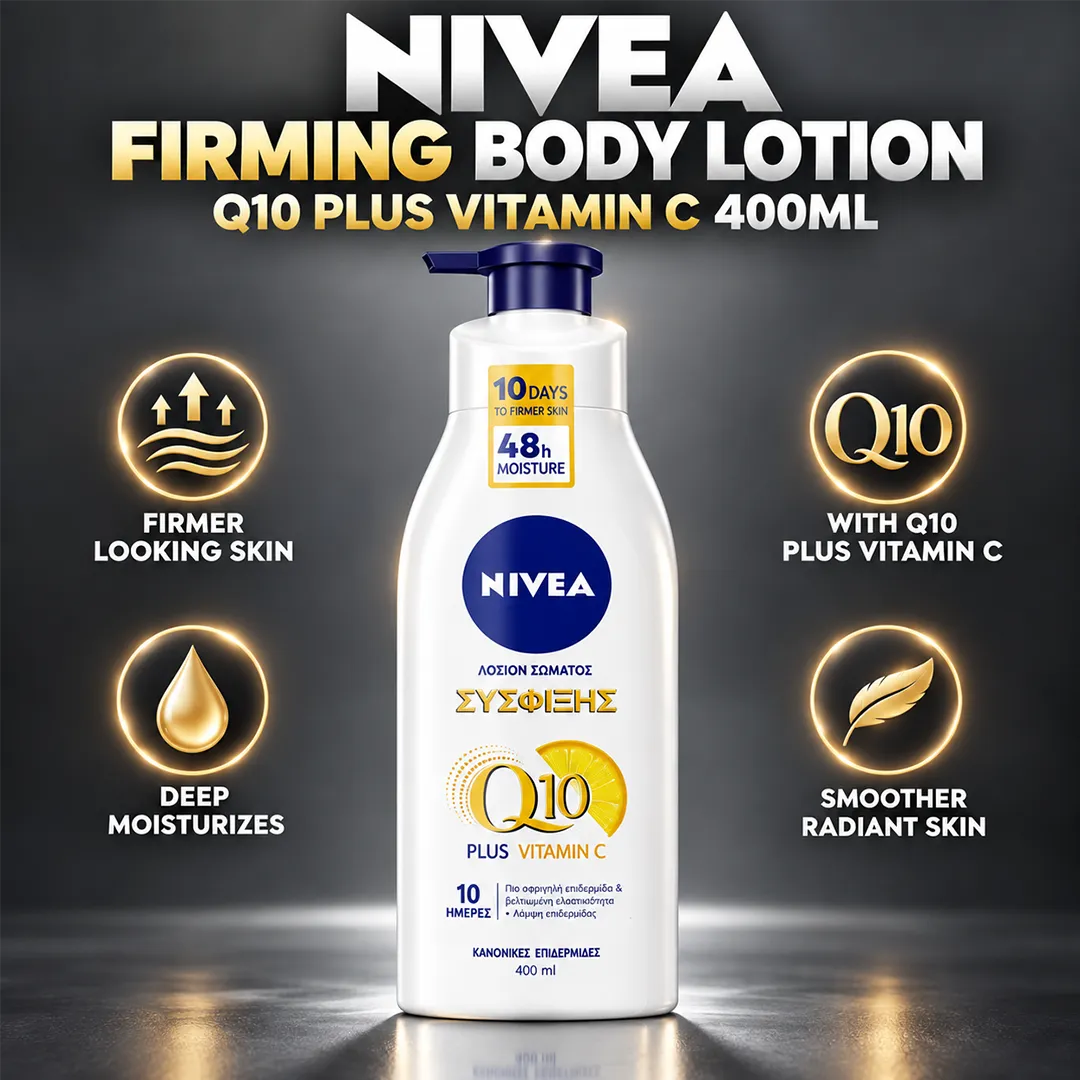 NIVEA BODY LOTION 400ML FIRMING Q10