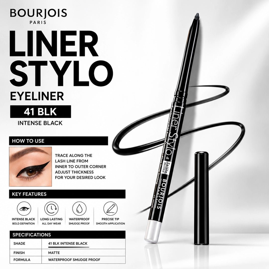BOURJOIS LINER STYLO EYELINER 41BLK