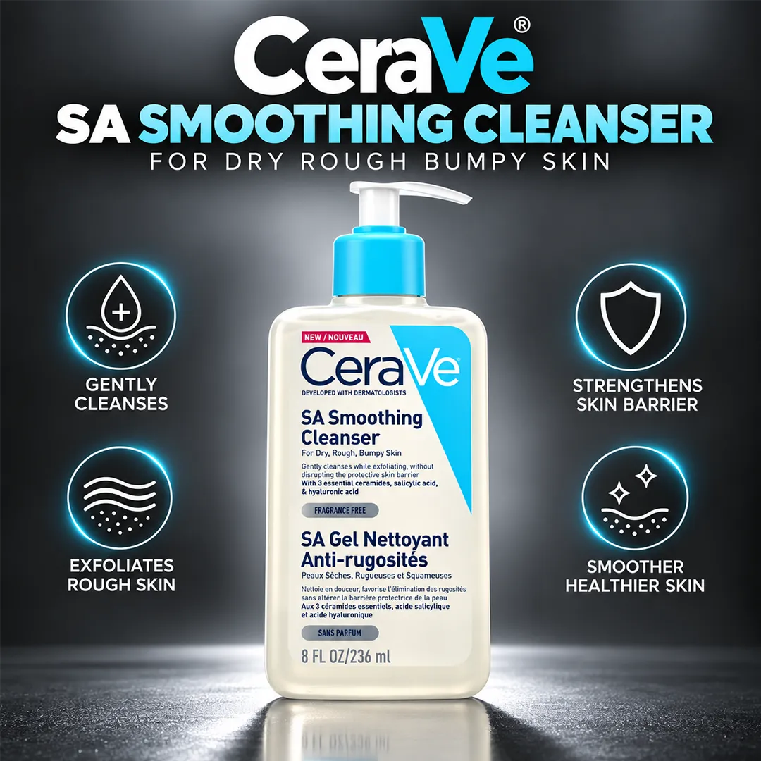 CERAVE UK SA SMOOTHING CLEANSER 236ML