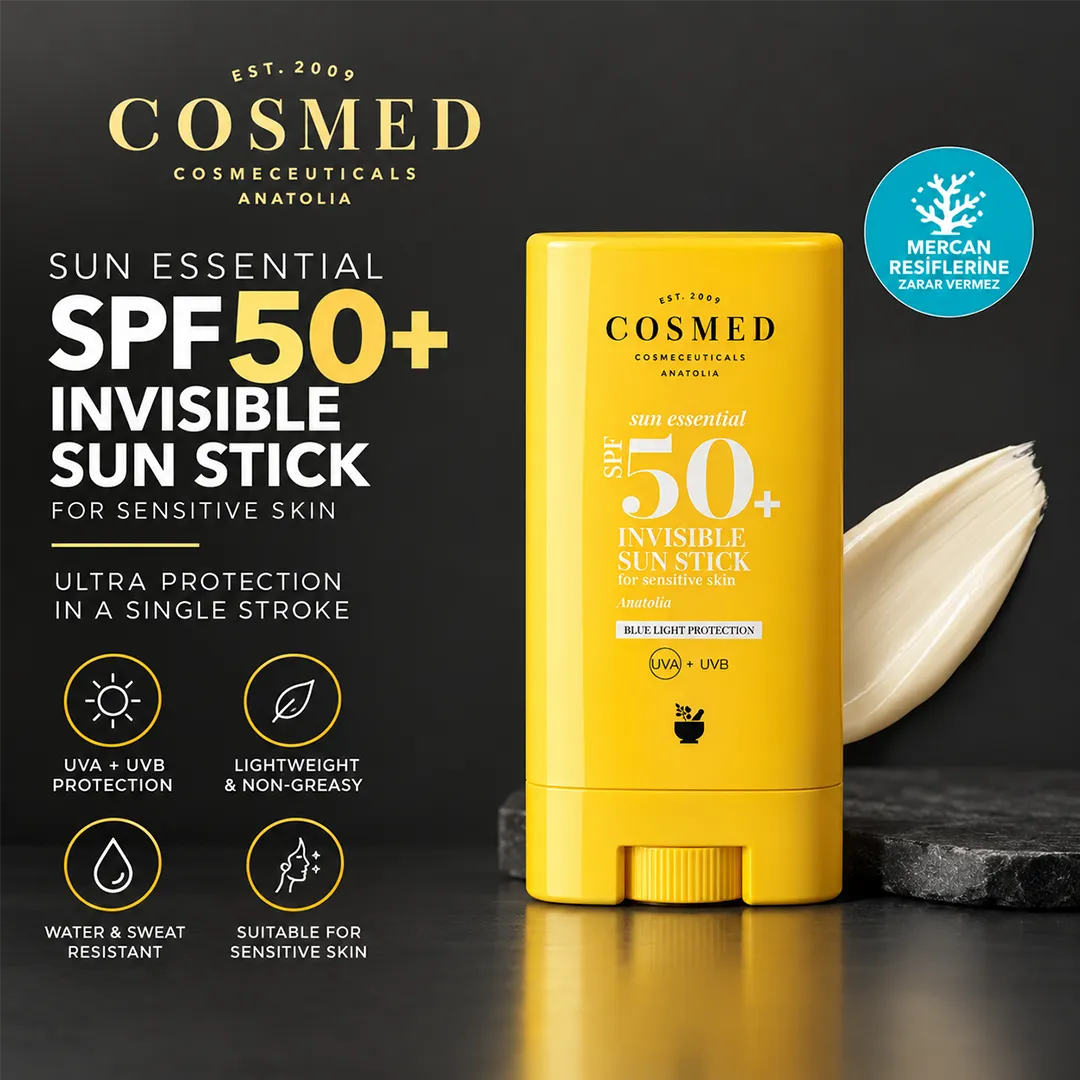 COSMED SUN ESSENTIAL SPF50+INVISIBLE SUN STICK 20GR