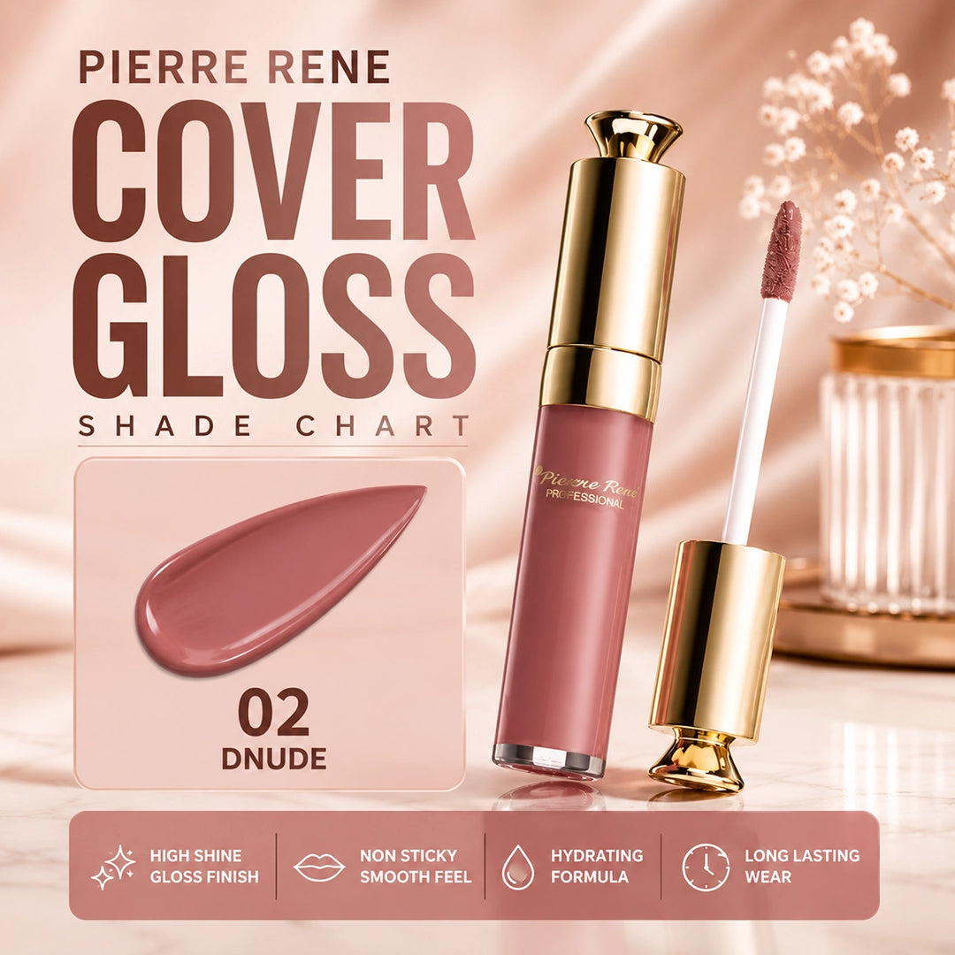 PIERRE RENE COVER GLOSS 02 DNUDE