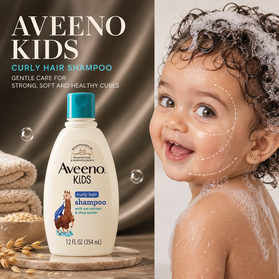 AVEENO BABY CURLY HAIR SHAMPOO 354ML
