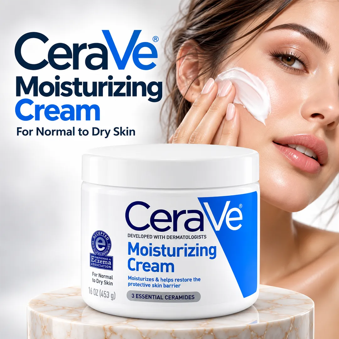 CERAVE MOISTURIZING CREAM 453GM 3 ESSENTIAL CERAMIDE