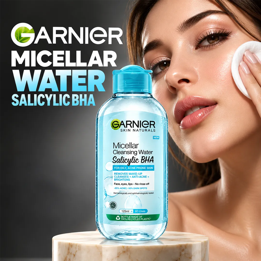 GARNIER MICELLAR WATER SALICYLIC 125ML