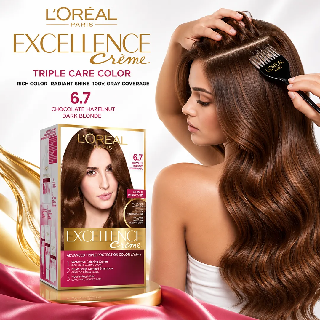 LOREAL EXCELLENCE COLOR 06.7