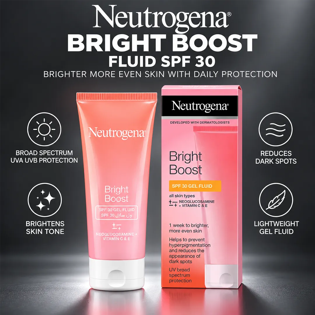 NEUTROGENA BRIGHT BOOST FLUID SPF30 50ML