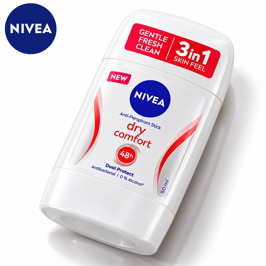 NIVEA DRY COMFORT STICK DUAL PROTECTION 50ML