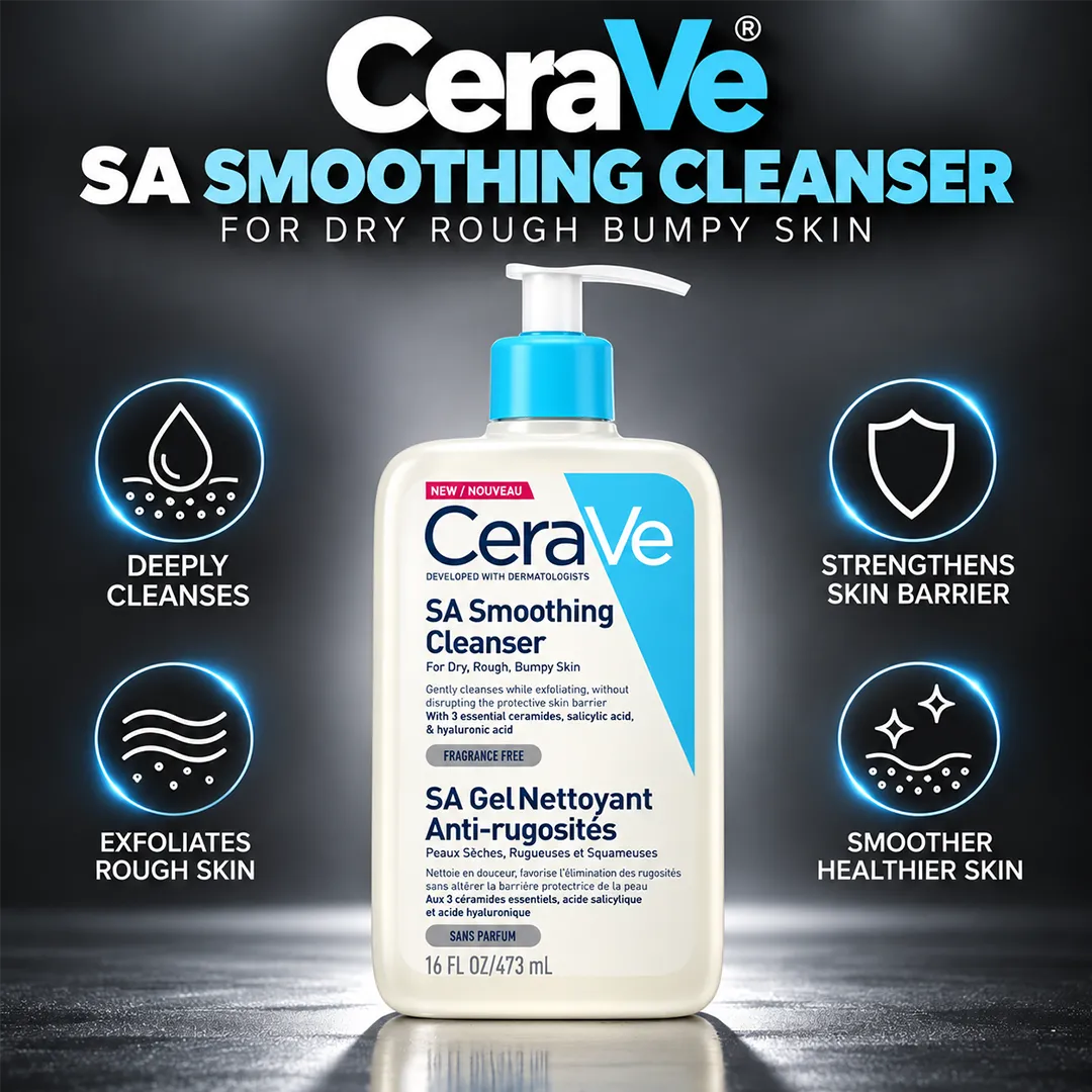 CERAVE UK SA SMOOTHING CLEANSER 473ML