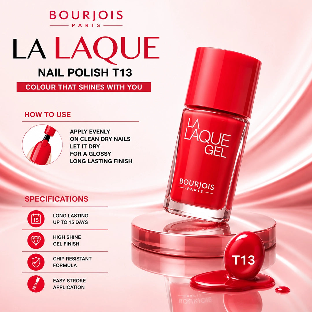 BOURJOIS LA LAQUE NAIL POLISH T13