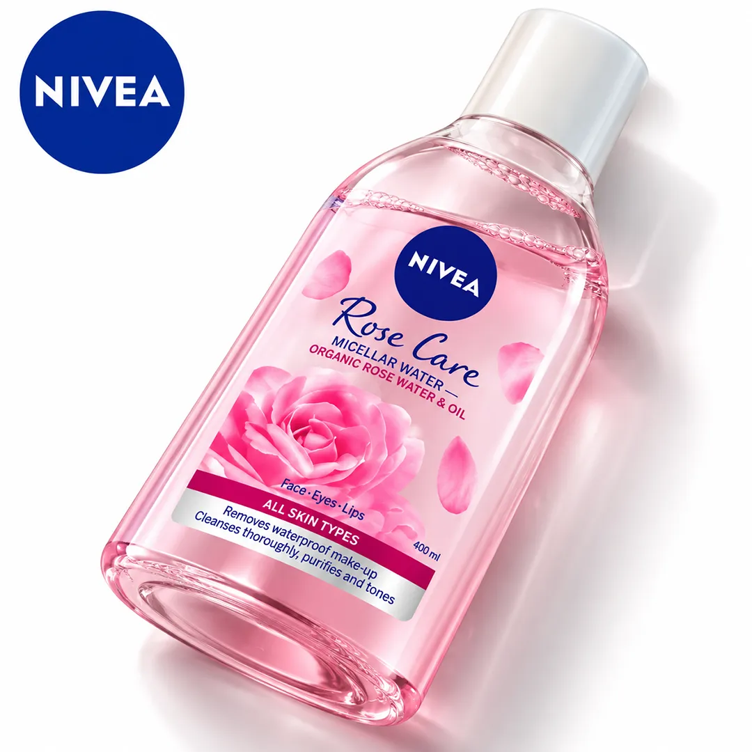 NIVEA MICELLAIR WATER 400ML ROSE TOUCH