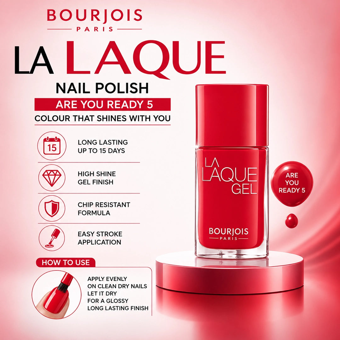 BOURJOIS LA LAQUE NAIL POLISH ARE YOU READY 5