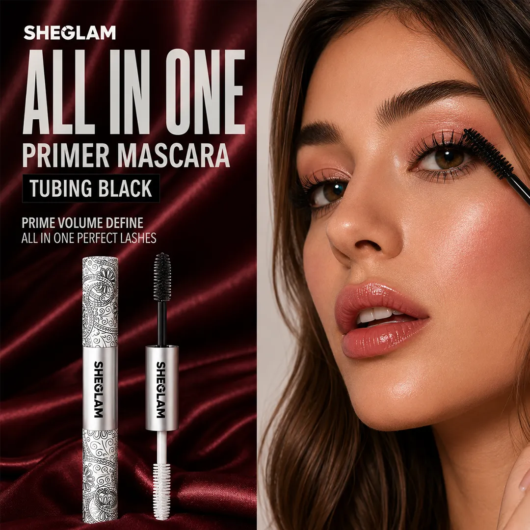 SHEGLAM ALL IN ONE PRIMER MASCARA TUBING BLACK