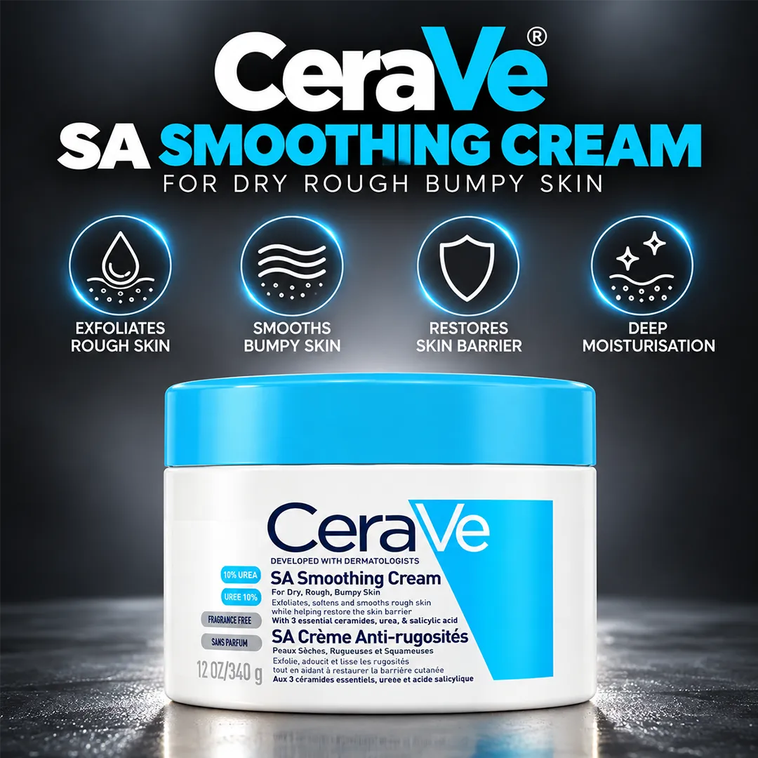 CERAVE UK SA SMOOTHING CREAM 340GM