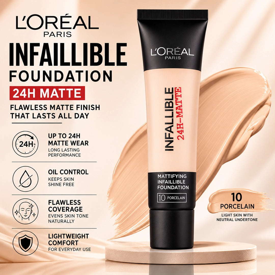 LOREAL INFAILLIBLE FOUNDATION MATTIFYING 10 (1349)