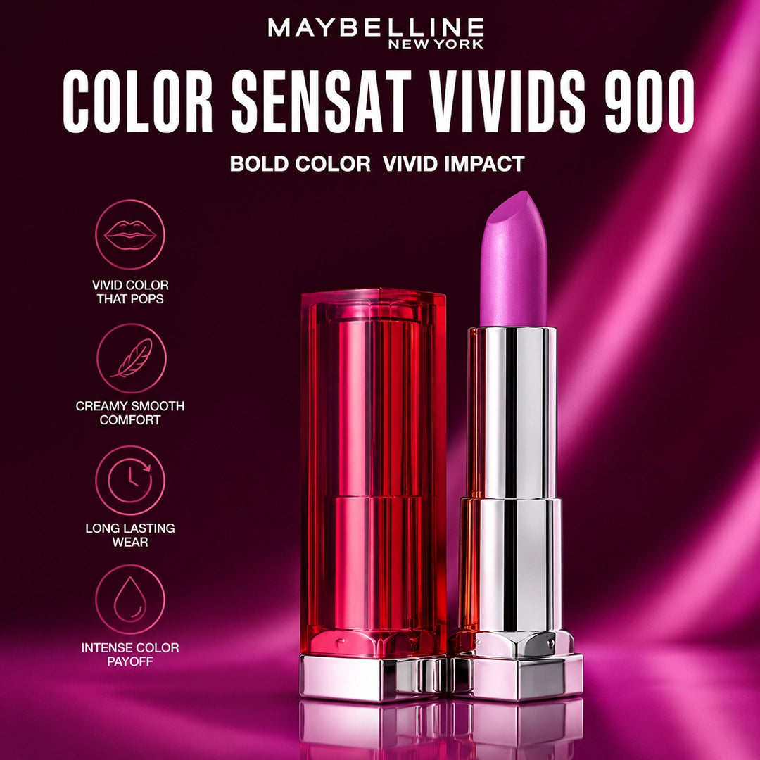 MAYBELLINE COLOR SENSAT VIVIDS 900