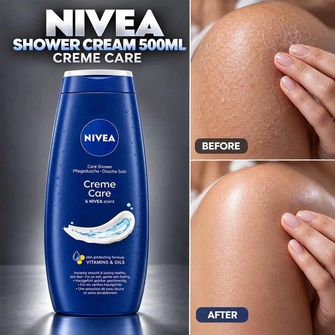 NIVEA SHOWER CREAM 500ML CREME CARE