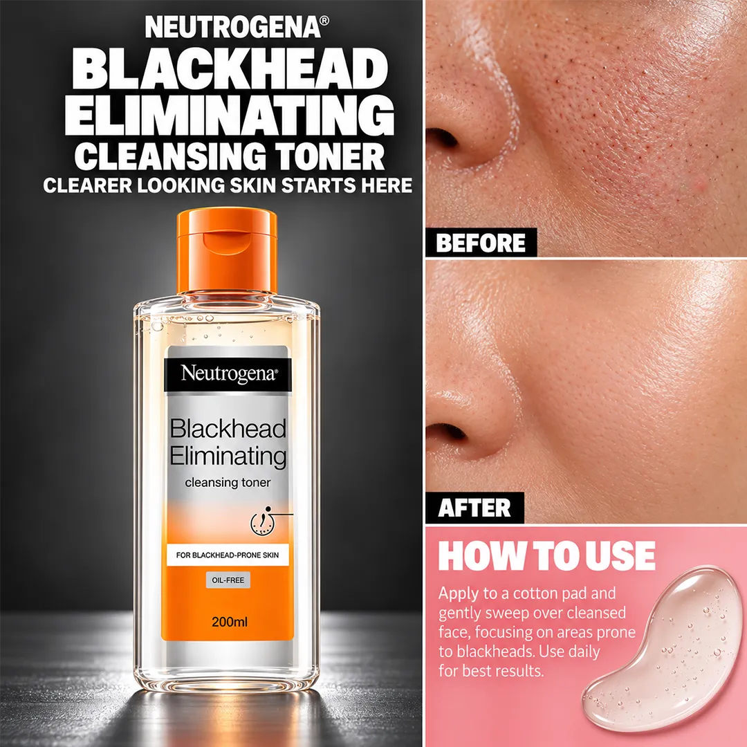 NEUTROGENA BLACKHEAD ELIMINATING CLEANSING TONER 200ML
