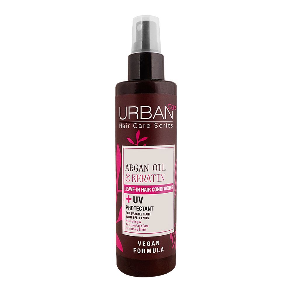 URBAN CARE ARGAN OIL & KERATIN LEAVE IN CONDITIONER 200ML