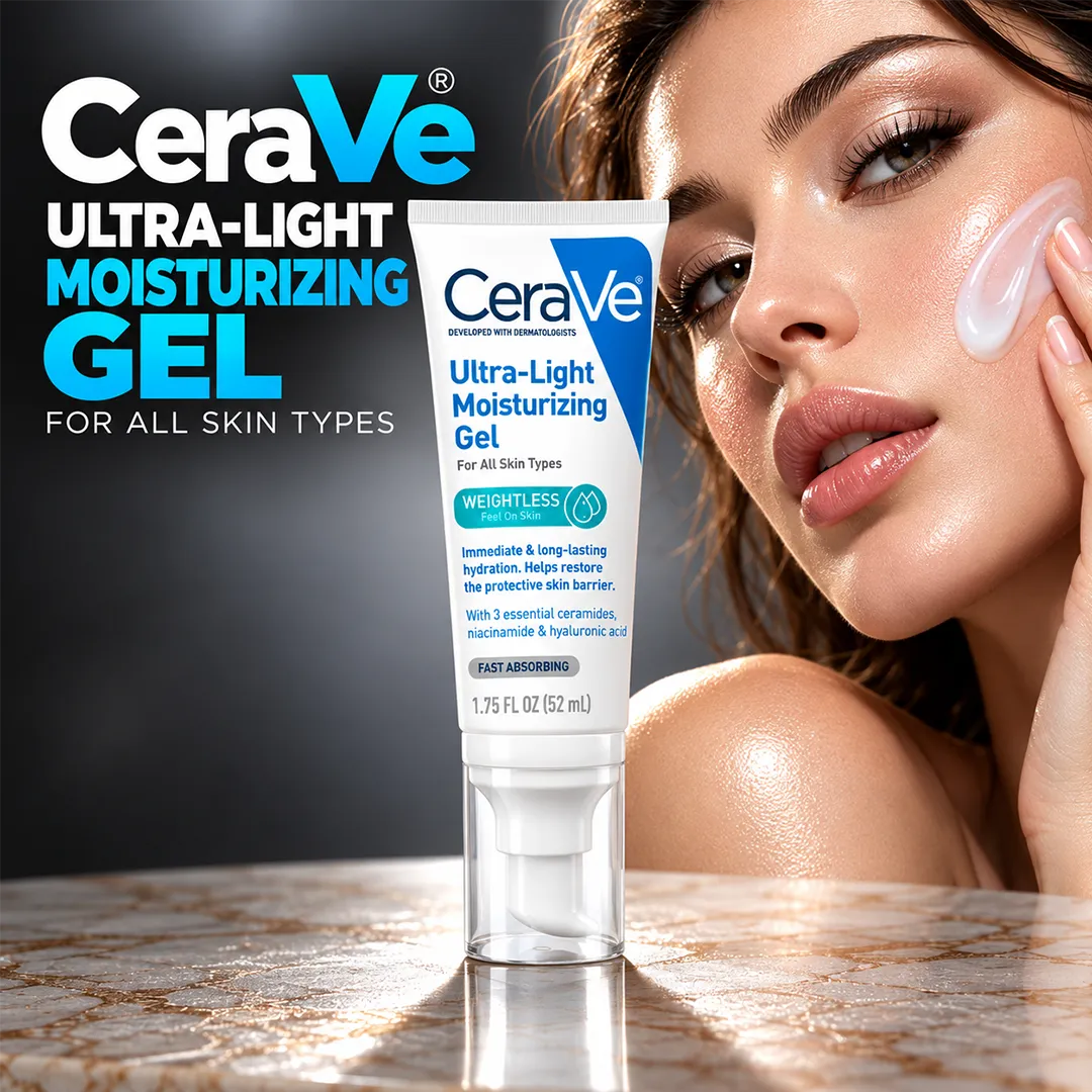 CERAVE ULTRA LIGHT MOISTURIZING GEL 52ML