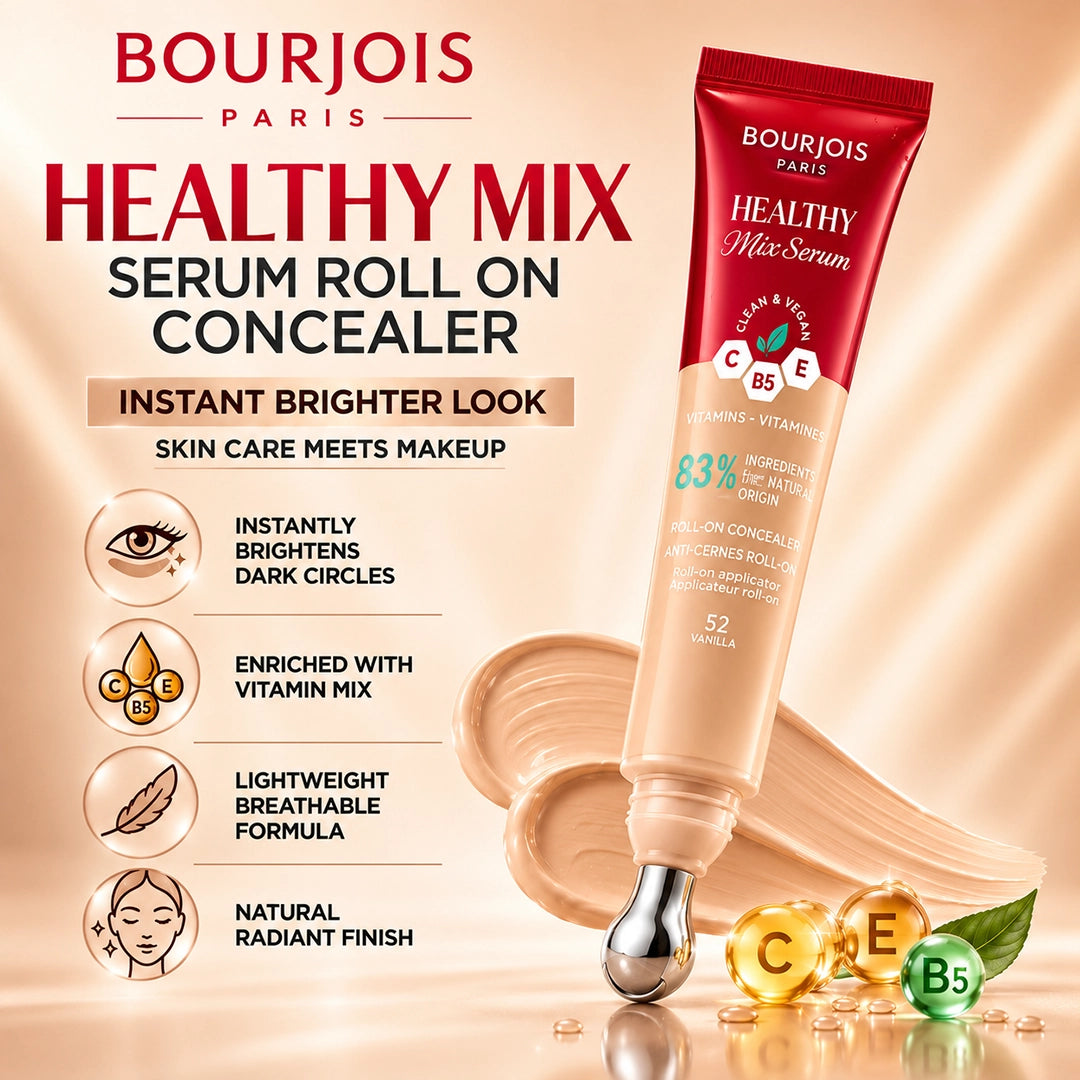 BOURJOIS HEALTHY MIX SERUM ROLL ON CONCEALER