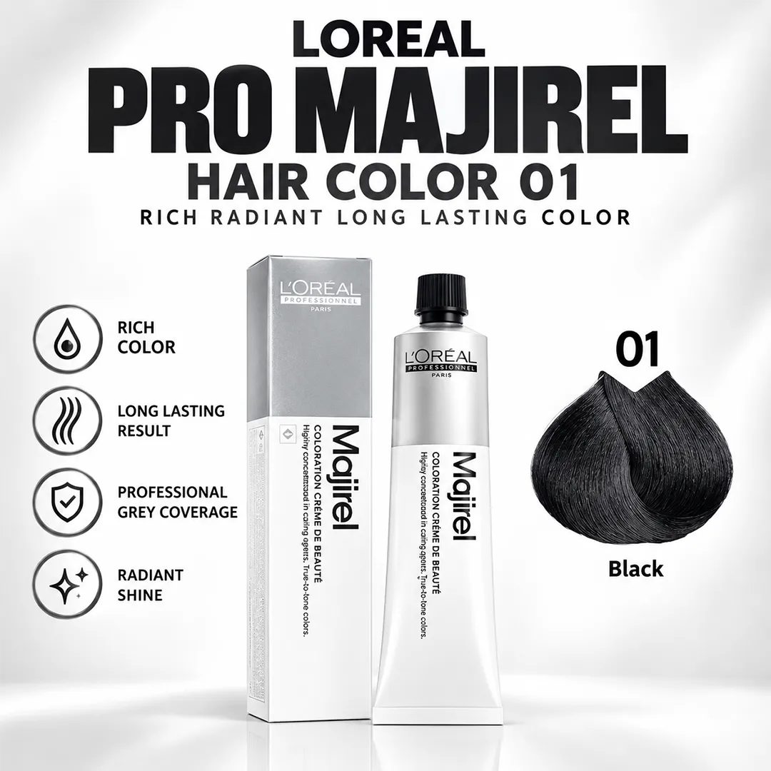 LOREAL PRO MAJIREL HAIR COLOR 01