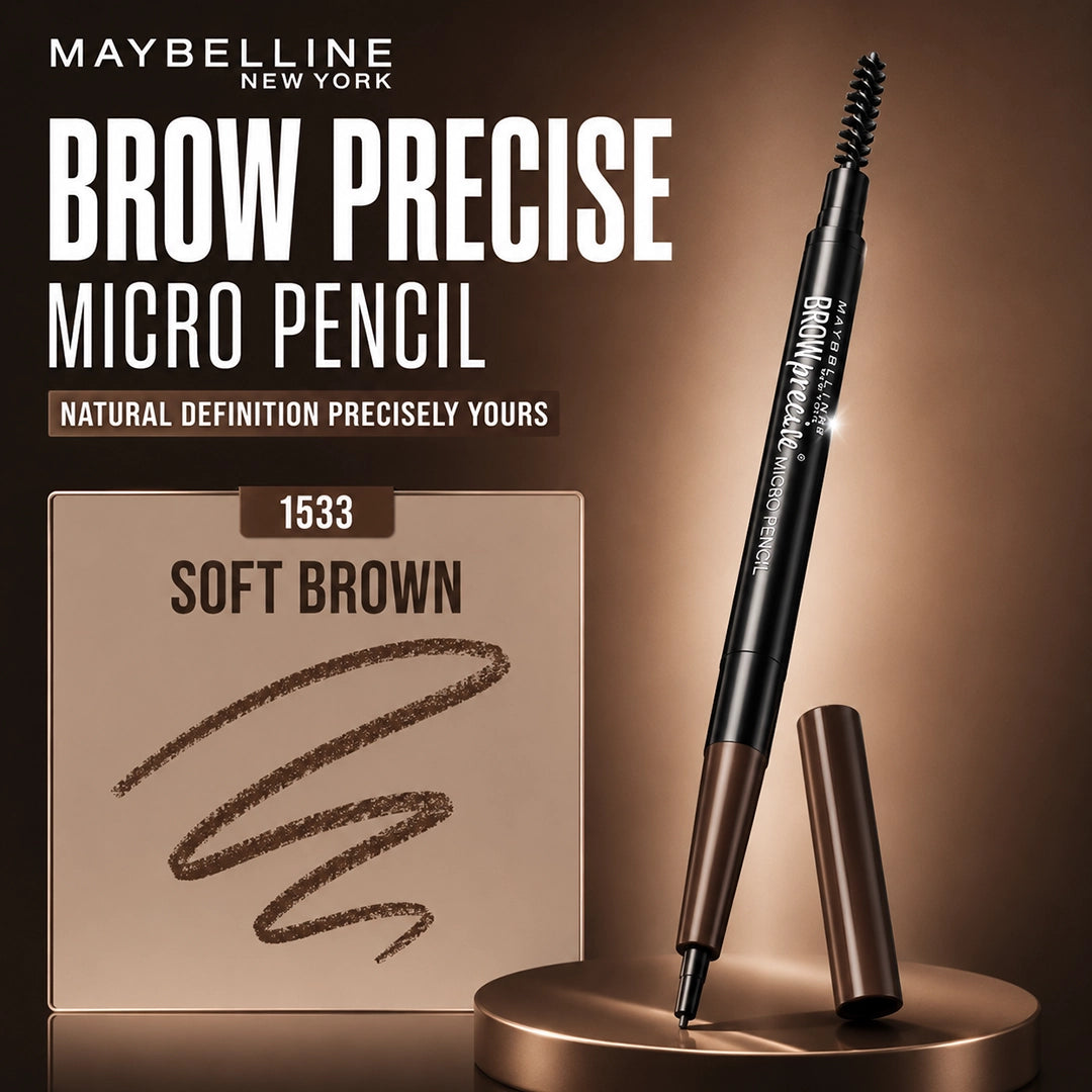 MAYBELLINE BROW PRECISE MICRO PENCIL SOFT BROWN (1533)