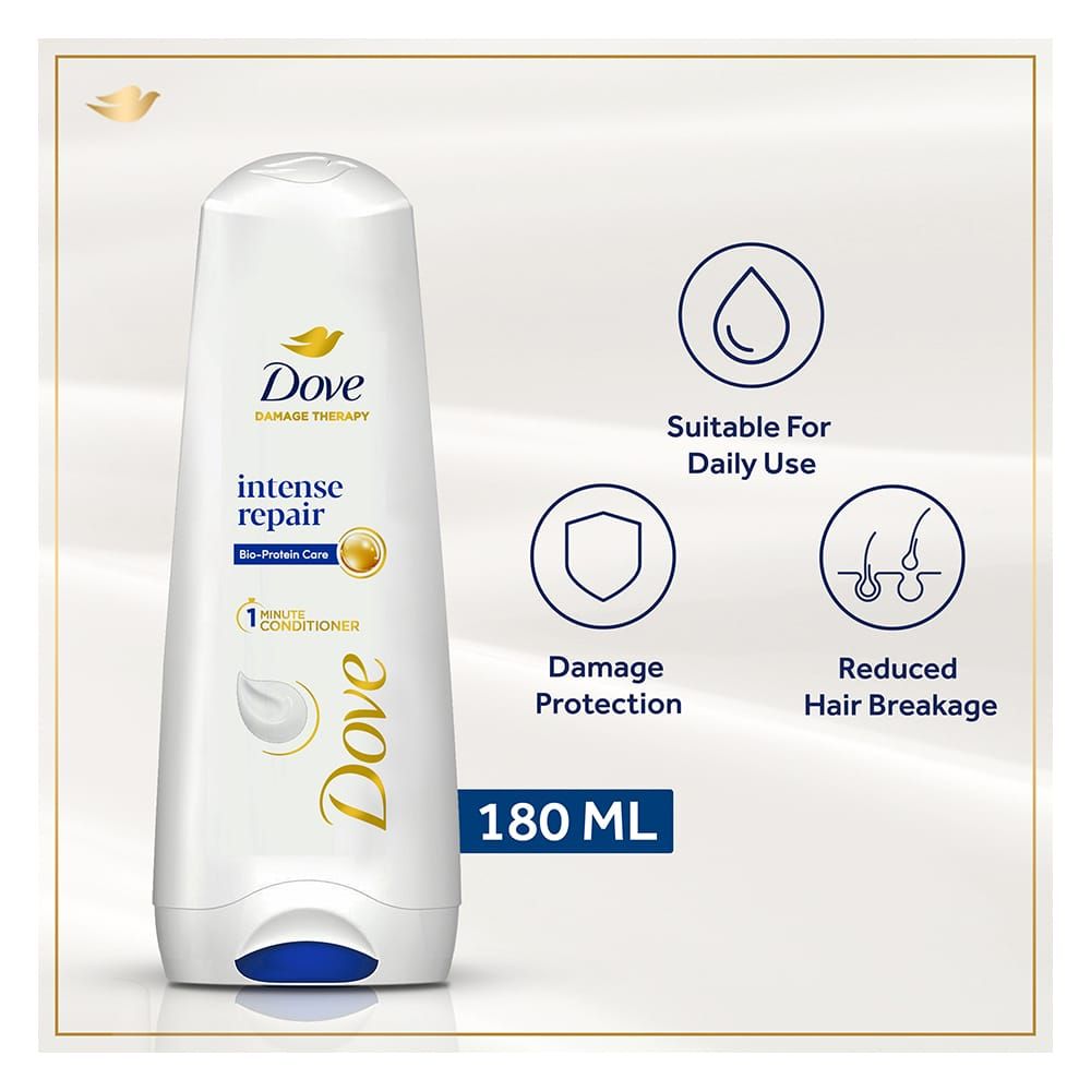 DOVE PAK CONDITIONER 180ML INTENSE REPAIR.