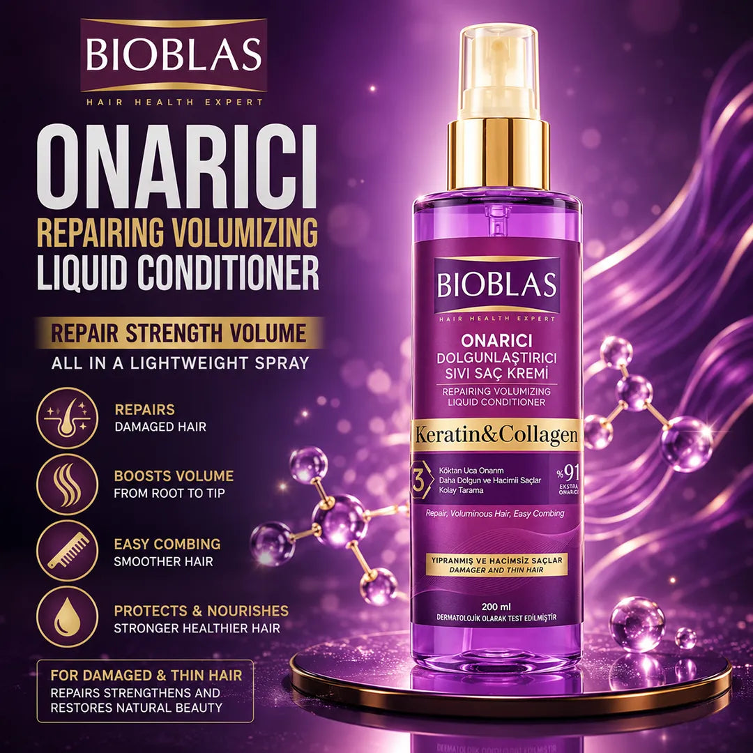 BIOBLAS ONARICI REPAIRING VOLUMIZING LIQUID CONDITIONER 200M