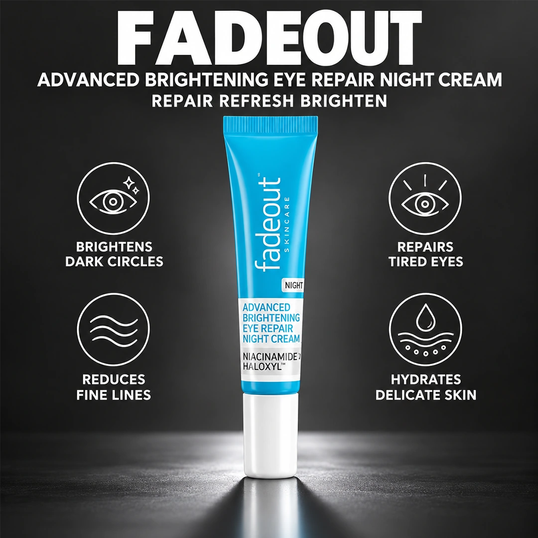 FADEOUT ADVANCE WHITENING EYE REPAIR NIGHT CREAM 15ML