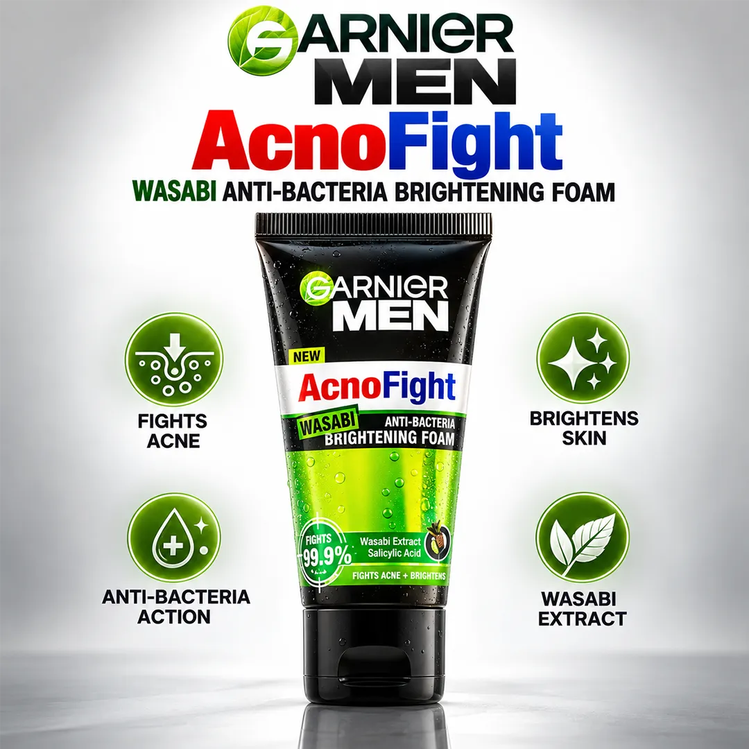 GARNIER MEN WASABI ACNO FIGHT 50ML