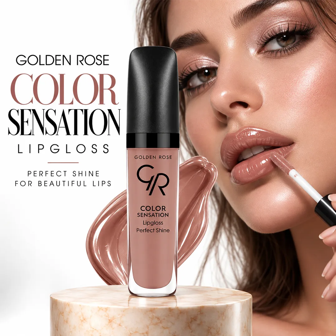 GOLDEN ROSE LIPGLOSS COLOR SENSATION 108