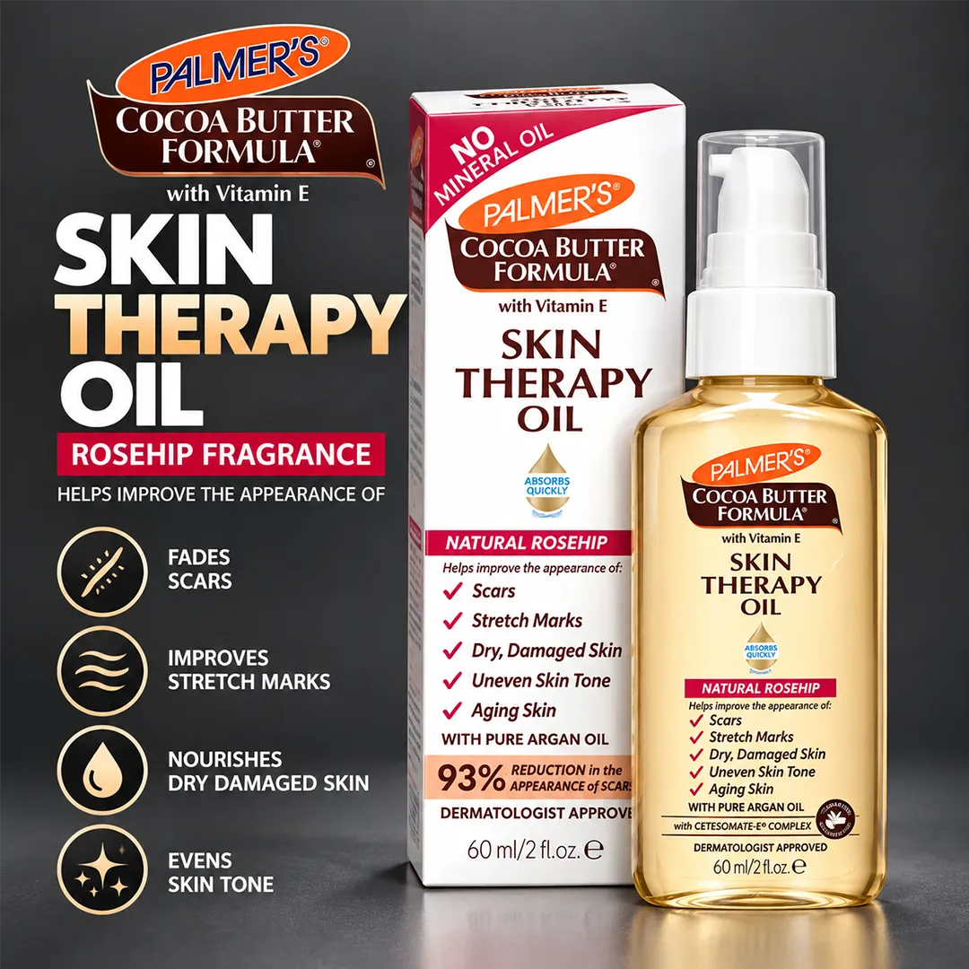 PALMERS CBF SKIN THERAPY OIL 60ML ROSEHIP FRAGRANCE
