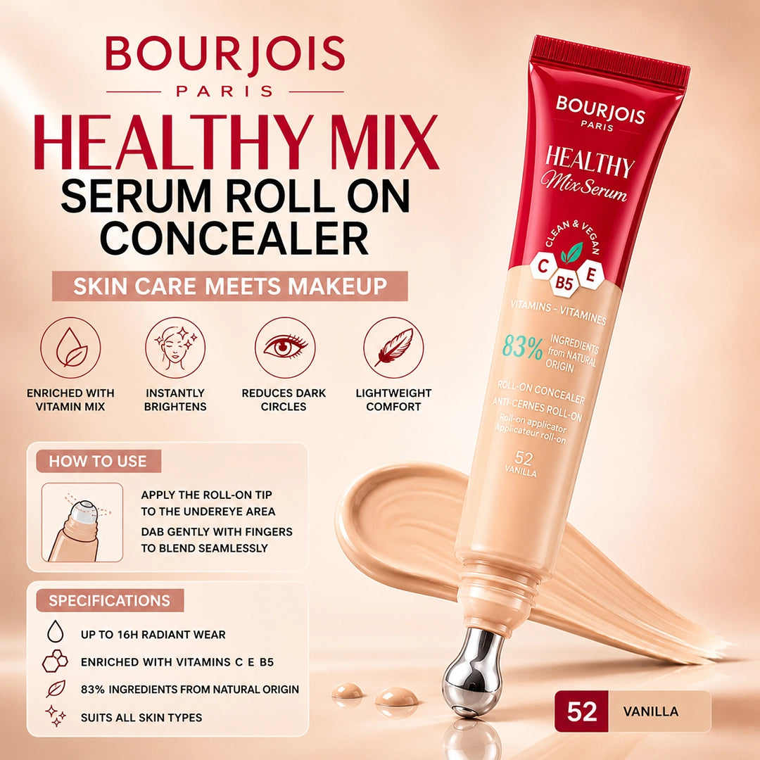 BOURJOIS HEALTHY MIX SERUM ROLL ON CONCEALER