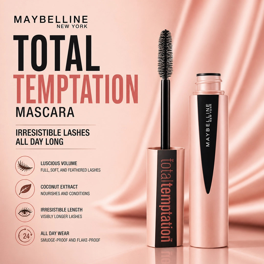 MAYBELLINE TOTAL TEMPTATION MASCARA