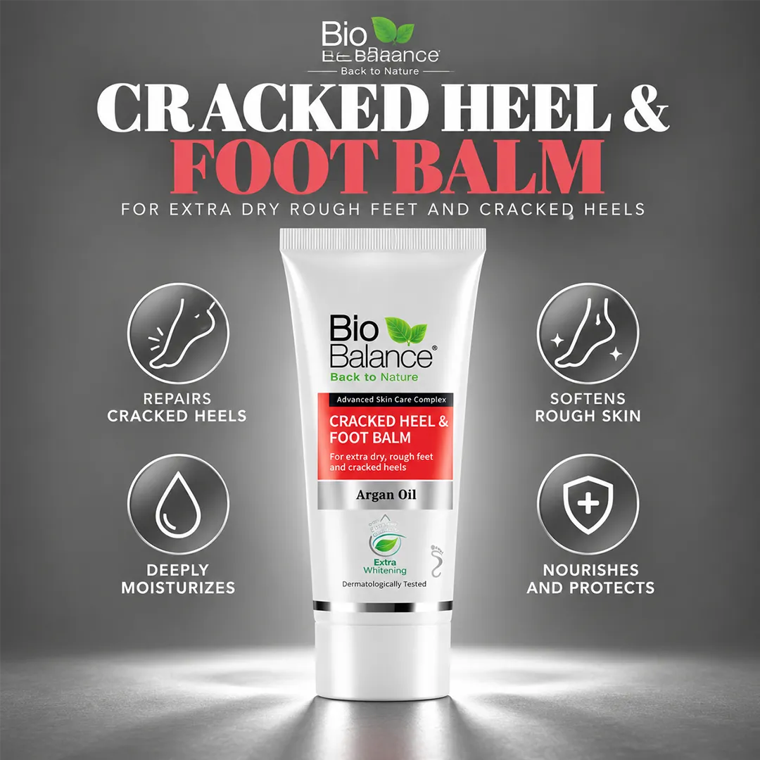 BIO BALANCE CRACKED HEEL & FOOT BALM 60ML