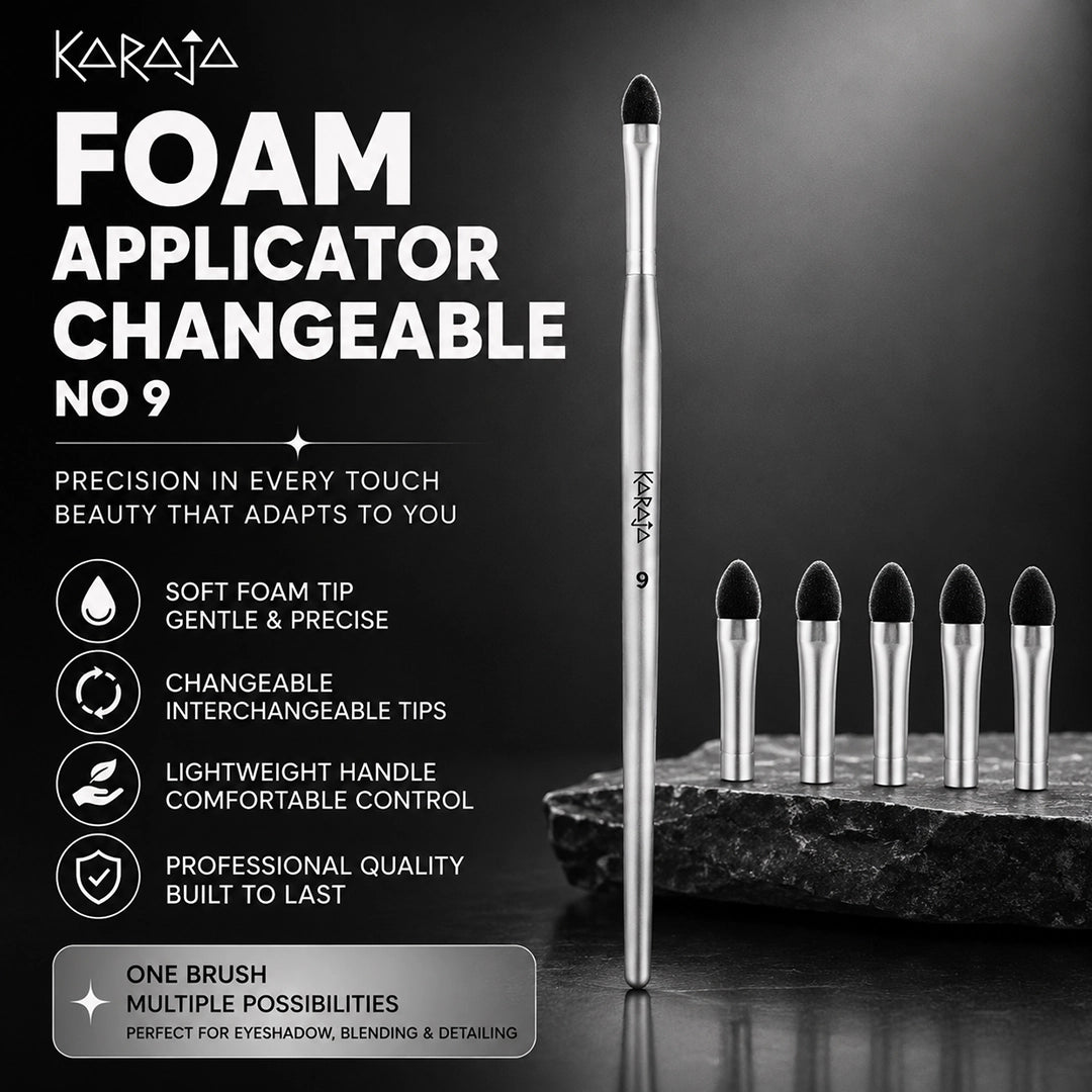 KARAJA BRUSH FOAM APPLICATOR CHANGEABLE NO 9