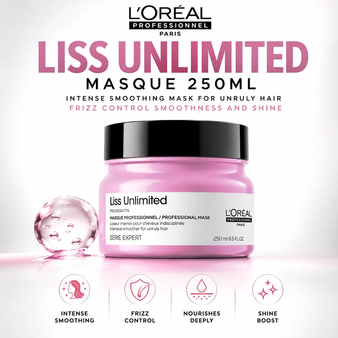 LOREAL PRO LISS UNLIMITED MASQUE 250MLL